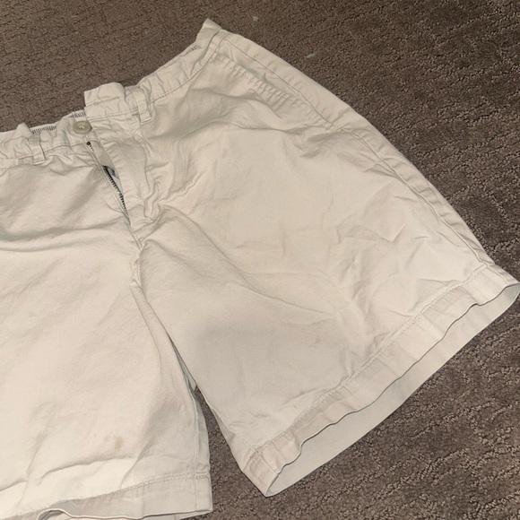 Merona Men's Flat Front Shorts Bundle- Navy and Cream size 28 - Picture 9 of 15